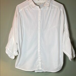 White Button-Up Shirt